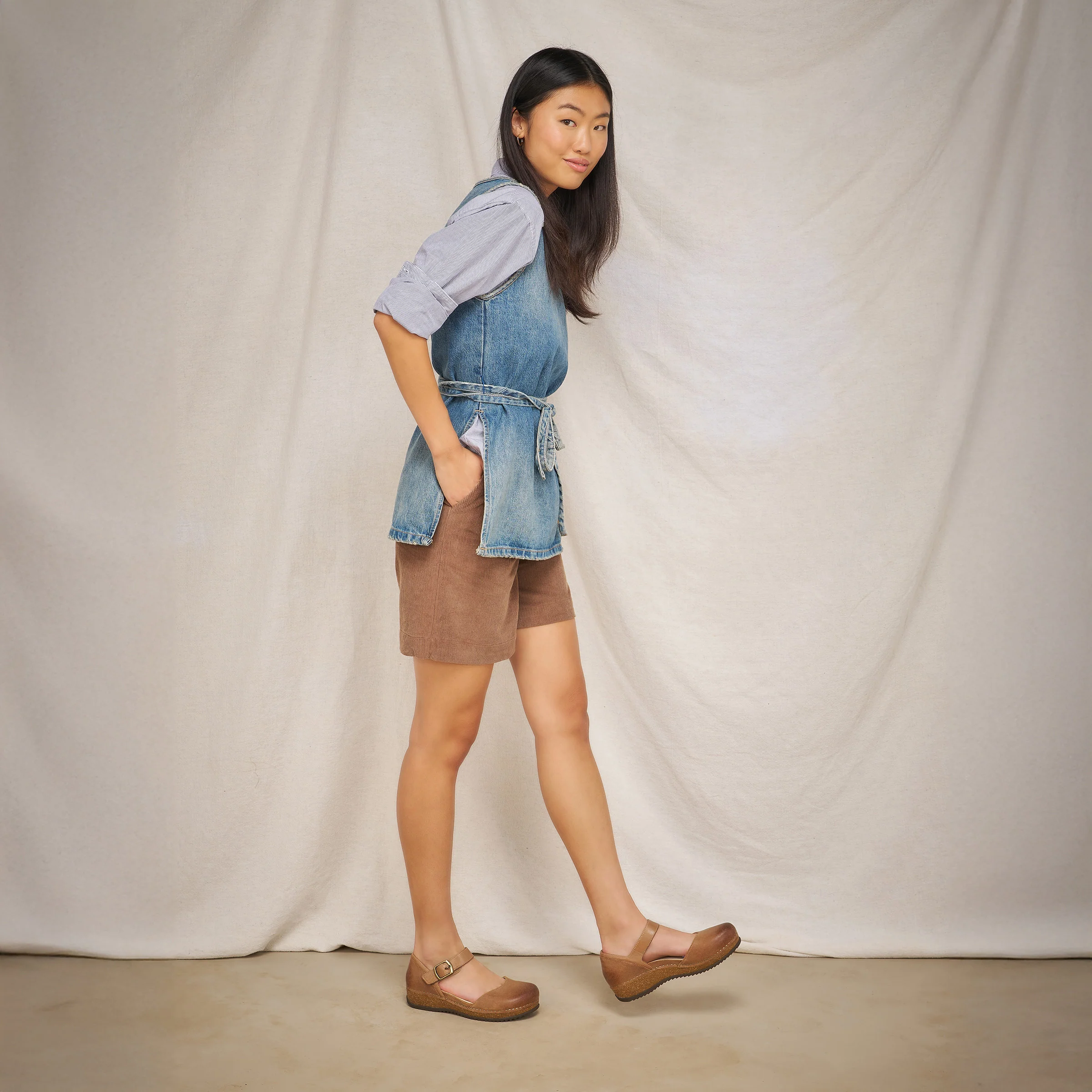 Mae Tan Burnished Suede - Image 6